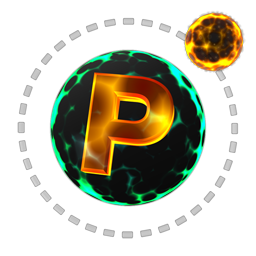 Icon for a... document that has something to do with the letter P, 256 x 256