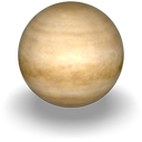 An icon of the planet Venus, 128 x 128
